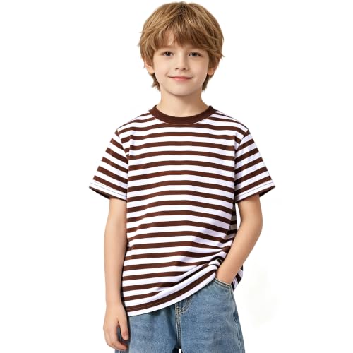 Image of Magic Park 6M-14Y Kid Striped T-Shirt Boys Cotton Tee Basic Top