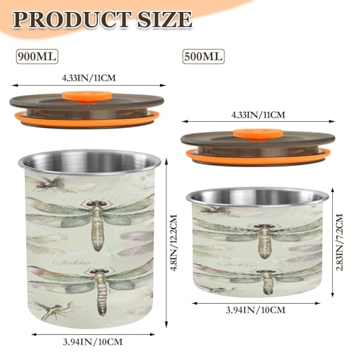 Lata Hermética de Acero para Café 500ml Blueangle miniatura 2