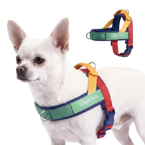 Image of Spark Paws No Pull Front Clip Dog Harness - Easy On, Padded and Lightweight