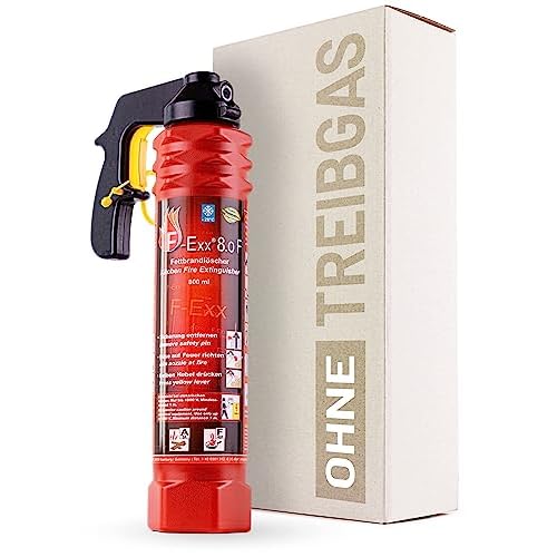 F-Exx 8.0 F - Der Feuerlöscher für Küche und Zuhause (Made in Germany)