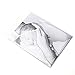 Crystal Clear Bags with Flap | Sheet Protector for Sewing Patterns and Sheet Music | Protects and Store Stationery, Art, and Photography | 8 15/16