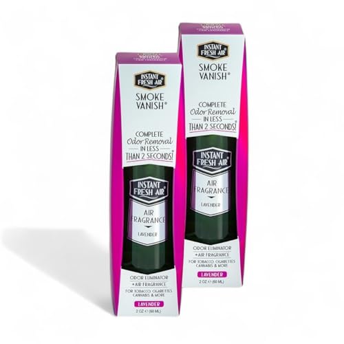 2-Pack: Powerful SMOKE VANISH the Smoke Odor Eliminator that Instantly Clears...