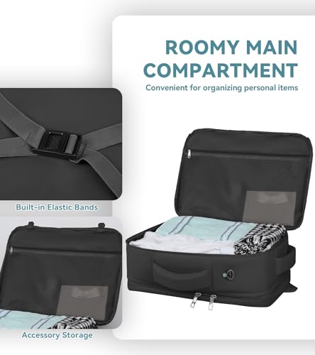 50L Expandable Laptop Travel Backpack