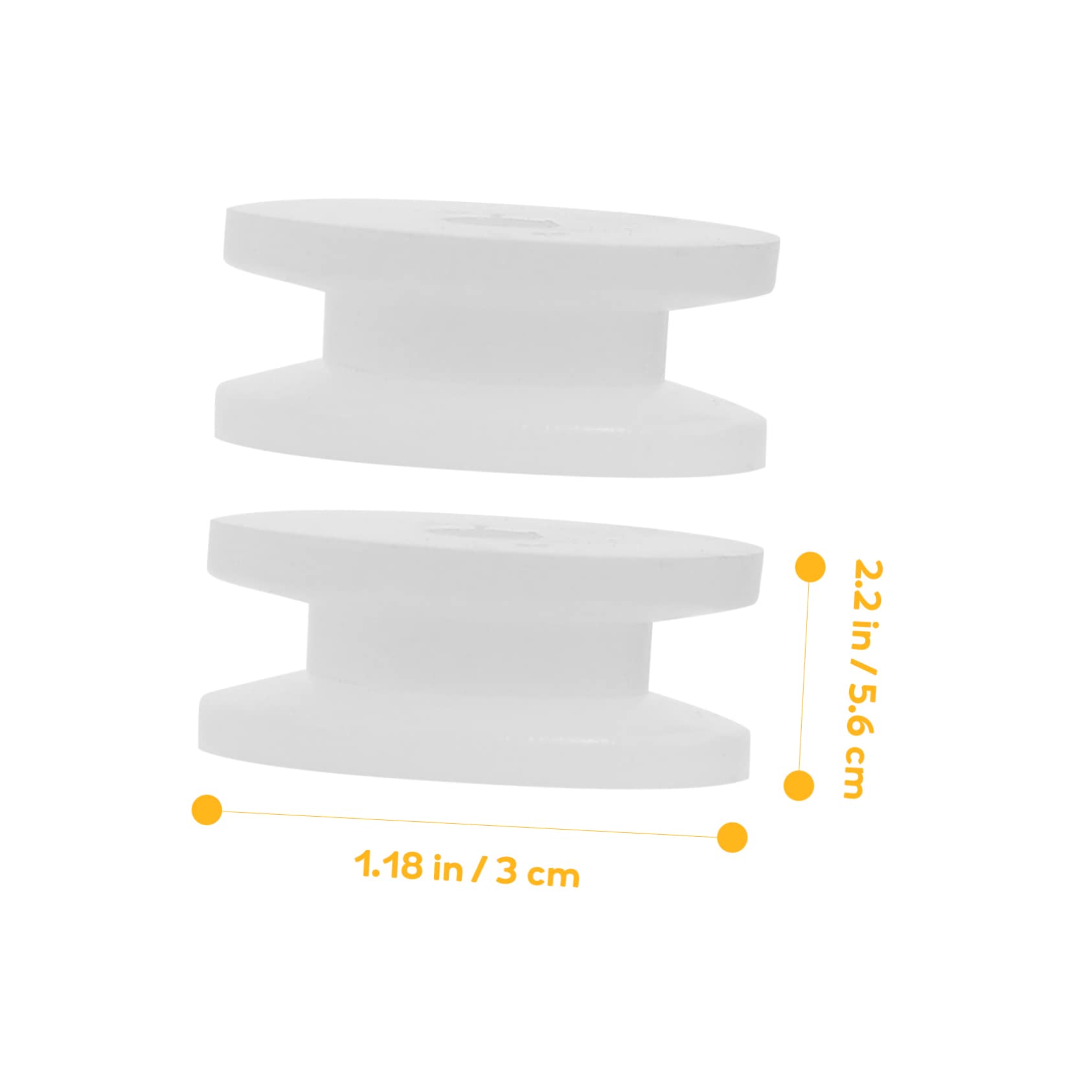 Vaguelly 100pcs Plastic Pulley Wheel for Toys DIY Model Mute Belt Pulley Wheel Parts