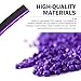 Diamall Electroplated Car Interior Trim Strip, 32.8ft Flexible DIY Dashboard & Door Molding Insert with Installation Tool, Car Interior Filler Insert Strips, Universal Fit for Most Vehicles (Purple)