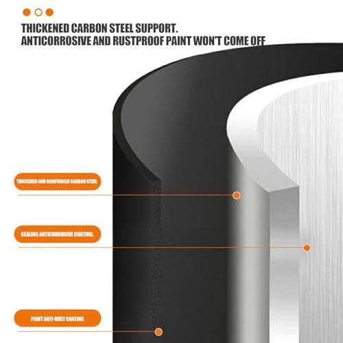 Secador de platos ventilado con almacenamiento resistente al óxido 7