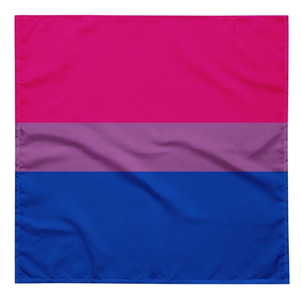 Bandana bisexual para evitar el sudor en la cabeza con estilo pride