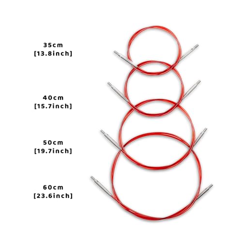 Image of Ruidi Interchangeable Braided Stainless Steel Wire Mesh for Jewelry, 32cm (12.6 in), 38.5cm (15.2 in), 43cm (16.9 in), 32cm (12.6 in)