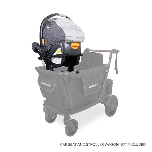 Image of WONDERFOLD Infant Car Seat Adapter for Chicco Car Seat - Full 360-Degree Rotation, Easy to Install & Folds with Stroller Wagon, L2 Series