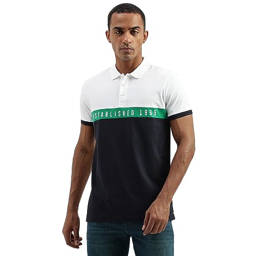 Image of United Colors of Benetton Men's Cotton Regular Fit Polo Shirt