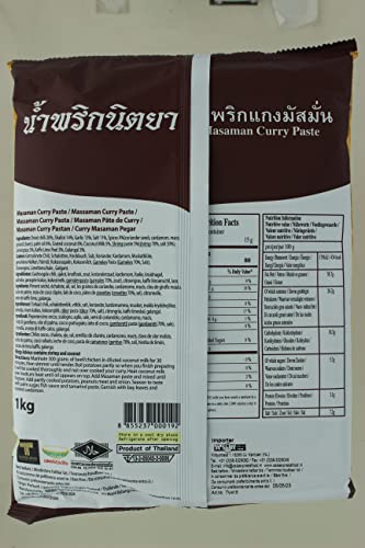 Nittaya Curry Paste (1000g)