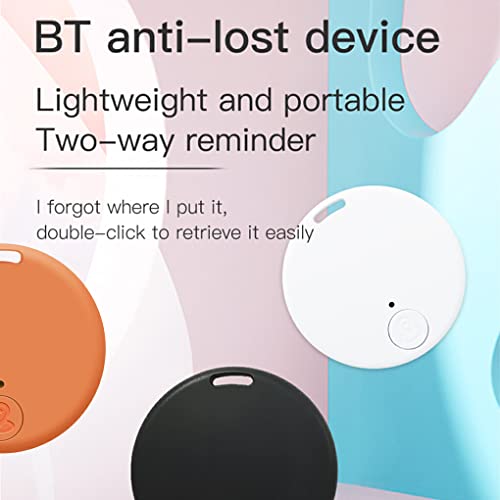 XUSIJAKQ1 5 PCS Anti-perda compatível com Bluetooth 5.0 chaveiro localizador de alarme rastreador pr