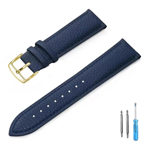 Bracelet de montre en cuir véritable de 14 mm idéal pour vos tenues de bureau et soirées