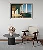 The Waiting Room by Ned Hare, 1953 Vintage Landscape Print, Realism Exhibition Portrait Wall Art, Home Decor Gift Poster, Archival Matte, A3 (Print Only) - 42x29.7cm #1