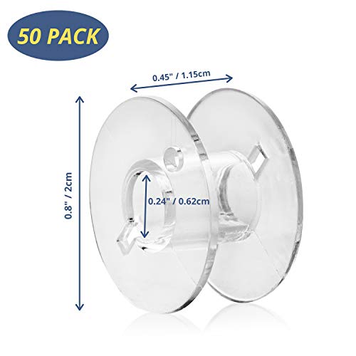 Mr. Pen- Bobbins, Plastic Bobbins, 50 Pack, Bobbins For Sewing Machine, Bobbins For Brother Sewing Machine, Bobbins For Singer Sewing Machine, Sewing Machine Bobbins, Sewing Machine Accessories #TOP1