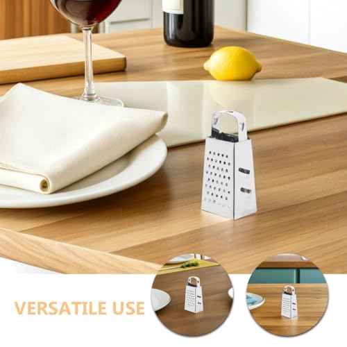 12 Mini ralladores de acero inoxidable con mango en forma de corazón miniatura 3