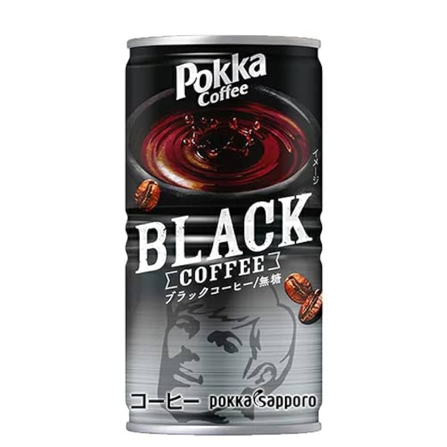 Amazon.co.jp: Pokka Sapporo Pokka Coffee, Black, 6.5 oz (185