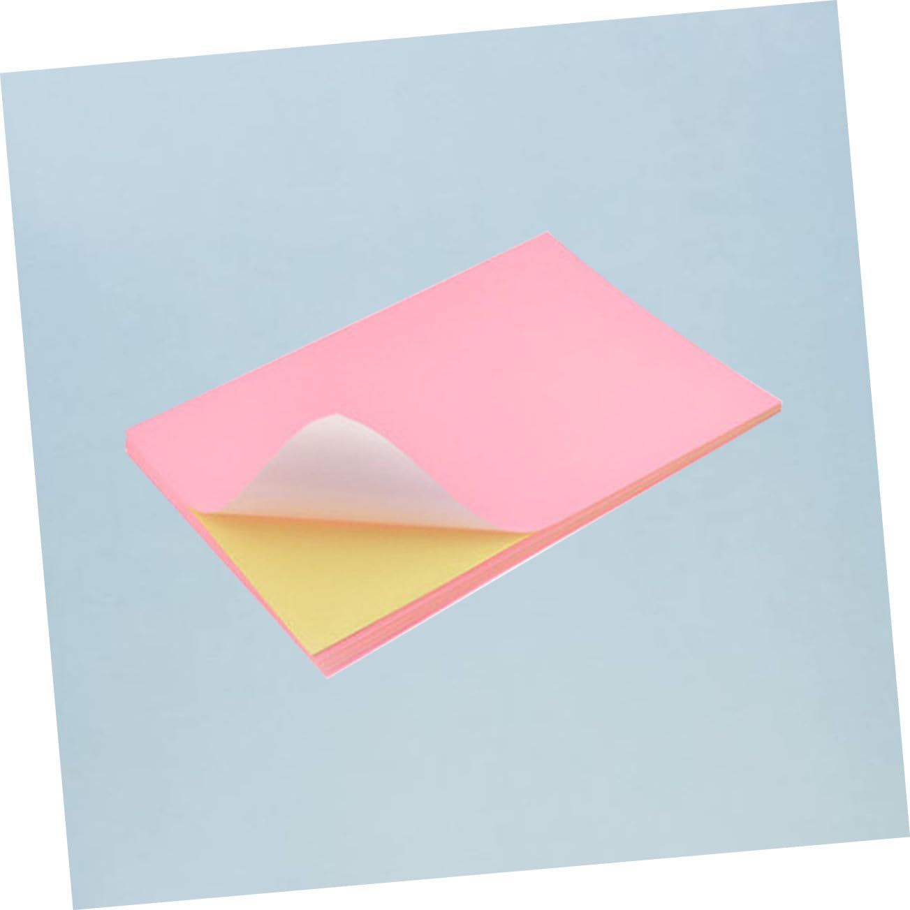 100 Pezzi Carta Colorata Etichette Autoadesive Stampabili per Classificazione e Laser Facile Staccare e Applicare Adesivi per Organizzazione Ufficio e DIY