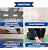 BlueTex Insulation 3'' Wide x 180' Long White Vapor Barrier Tape - 1 roll Waterproofing and Great for Crawlspaces, Repair, Underlayment Seams, Metal Building Seams, Excellent Air Barrier