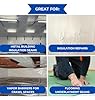 BlueTex Insulationㅤ 3" Wide x 180' Long White Vapor Barrier Seam Tape - 1 Roll, Waterproofing & Great for Crawlspaces, Insulation Repairs, Underlayment Seams, Metal Building Insulation Seams