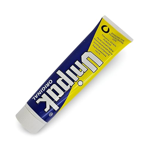 PSW TRADE SUPPLIERS LTD Unipak Pipe Jointing Compound Grey Paste for Threaded Connections, Water and Gas Systems Compatible, 250g Tube