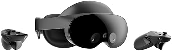 Meta Quest Pro - 2880 x 1440 Resolution, 110 Degrees FOV, Oculus OS, PC & TV Compatible