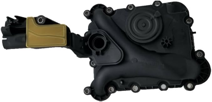 06E103547C 3.0TSI Engine Oil Separator Crankcase Vent Exhuast Gas Valve for AU D1 Q5 A6 C6 A5 Q7 3.0L for VW Touareg 06E103547 - (Color: Gas Valve)