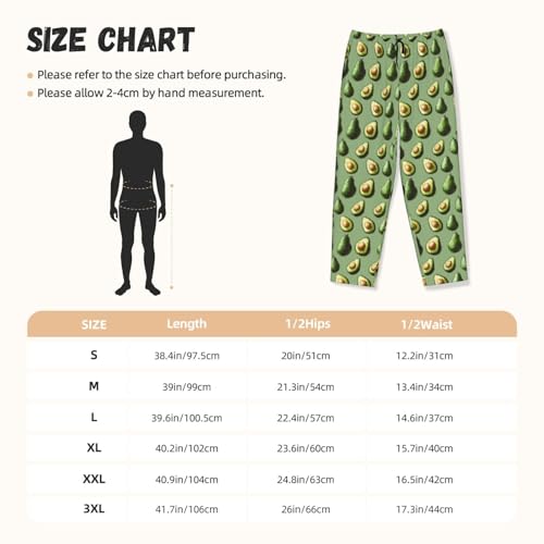 Pantalon de pyjama avocat pour femme ample et léger - 2