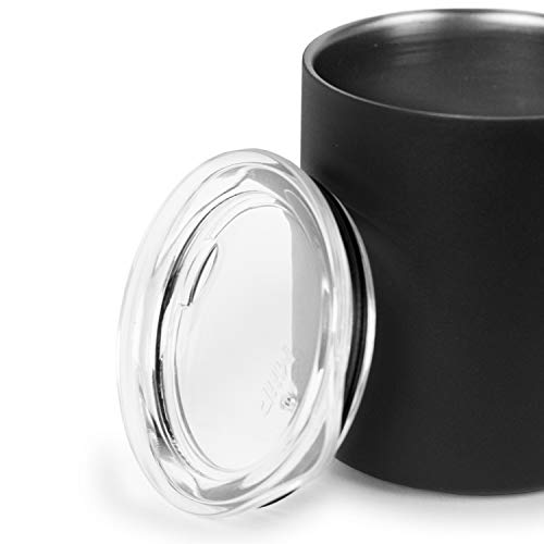 MiiR, Insulated Camp Cup for Coffee or Tea in the Office or Camping, Black, 12 Oz