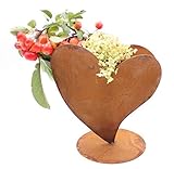💕 𝐈𝐍𝐃𝐎𝐎𝐑 𝐮𝐧𝐝 𝐎𝐔𝐓𝐃𝐎𝐎𝐑 Als Haustür Deko im Eingangsbereich oder auf der Terrasse macht die Rost Deko ebenso Eindruck wie als Tischdeko im Wohnzimmer