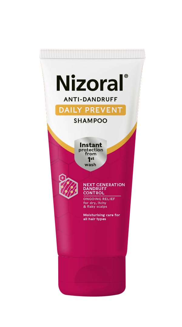 Nizoral Anti-Dandruff Daily Prevent Shampoo, Pink