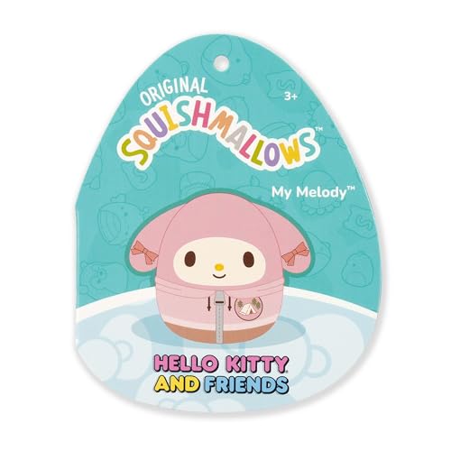 Squishmallows Original Sanrio 12in Cute Camping My Melody – Official Jazwares Plush (Medium-Sized) - image 5