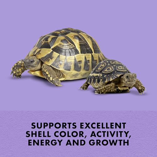 Zilla 11681 Fortified Land Turtle & Tortoise Seeds Food For All Life Stages, Vegetable Flavor, 6-1/2 Oz Bottle