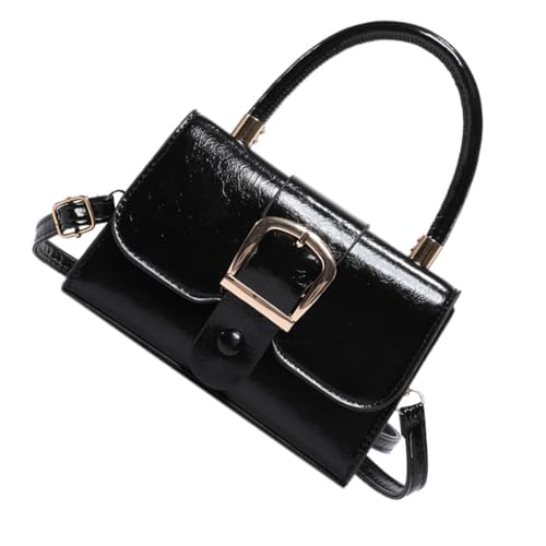 Elegant Solid Color Handbag for Women PU Leather Shoulder Crossbody Purse Suitable for Work Casual Outings and Parties