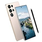 Maustron R24 Ultra Android Smartphone 8GB+256GB, 108MP Kamera, 7000mAh Akku, 10-Kern Prozessor, Unterdisplay-Fingerabdruck & Stylus（Gold）