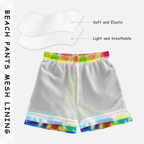 Boys Swim Trunks Tie Dye Color Toddler Swim Shorts Little Boys Bathing Suit Swimsuit Toddler Boy Swimwear 2T 202c16664