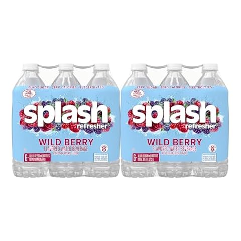 Splash Blast Wild Berry Flavored Water Beverage Cover