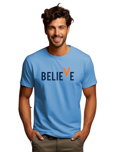 Image of ADRO 100% Cotton Lycra Tshirts for Men Combo Pack of 3 | Regular Fit | Printed T Shirt | Round Neck Half Sleeve| Mens Tshirts