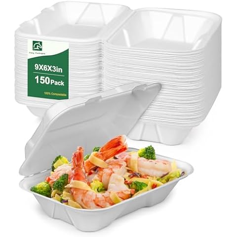 Pony Packaging Compostable Clamshell Containers Cover