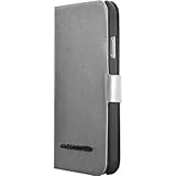 Funda tipo folio Karl Lagerfeld KLFLHS4GLW - Funda para Samsung Galaxy S4 I9500, blanco