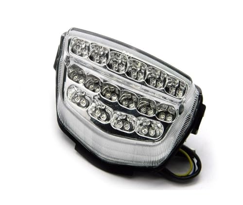 Clignotants LED pour moto CBR1000RR 2008-2012 avec feu arrière et étui de protection transparent