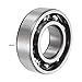 uxcell 6205 Deep Groove Ball Bearings 25mm Bore 52mm OD 15mm Thick CN Open Type Chrome Steel 2pcs