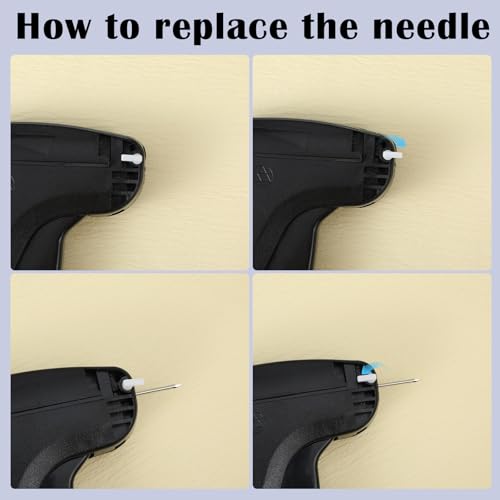 Image of Honoson 3 Pcs Tagging Gun Applicator with 15 Steel Needles,Black | Clothing Tag Attacher for Boutique Consignment Retail, Label System for Price Tags Sales, Ergonomic Grip Wrist Strap