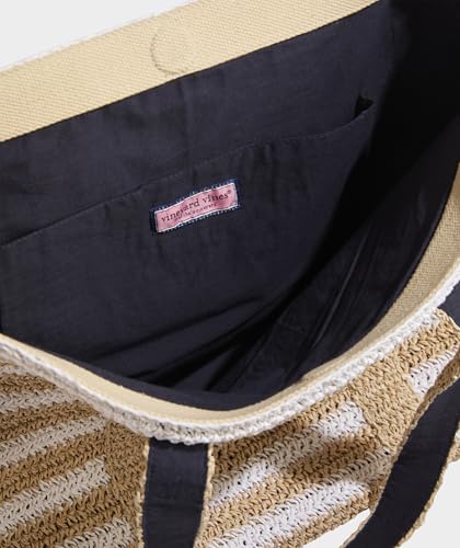 Bolso Tote Mediano de Paja para Mujer miniatura 4
