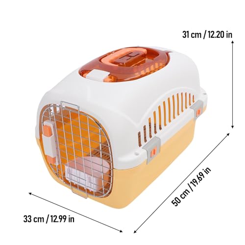 50 X 33 X 31 Cm de Plástico de Carga Superior Transportadora de Viagens de Animais de Estimação, Ken