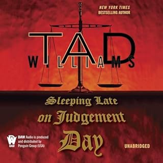 Sleeping Late On Judgement Day Audiolibro Por Tad Williams arte de portada