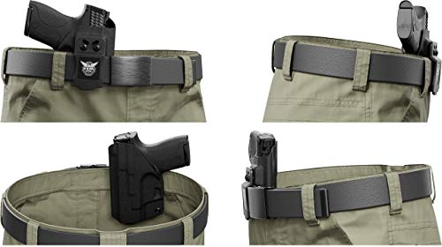 We The People Holsters - Black - Right Hand - Iwb Holster Compatible With Bersa Thunder 380 #TOP4