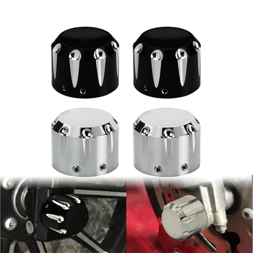 Embellecedor de eje delantero negro compatible con Touring desde 08 3
