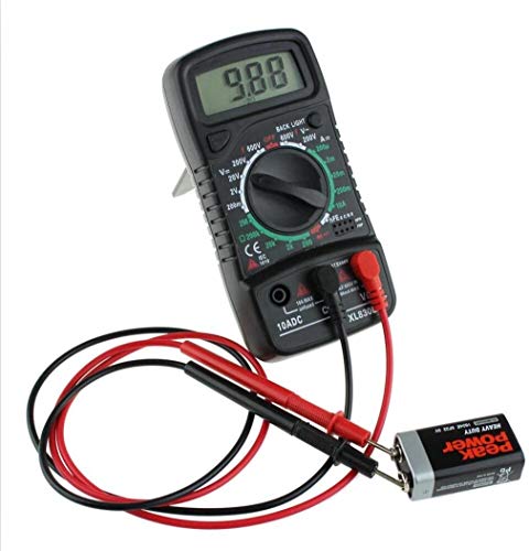 Preisvergleich Produktbild SANON Wechselspannungsprüfer LCD Digital Multimeter Voltmeter Schaltkreisprüfer Summer