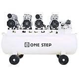 【驚きの、静けさ。】 エアコンプレッサー 静音 コンプレッサー 160L ホワイト 【JAPAN BRAND】